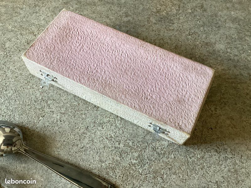 Ecrin De Couverts à Salade Ercuis Argent Et Corne - Deux Poinçons