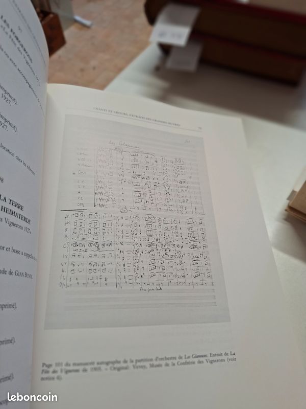 3540:Gustave Doret Catalogue Des Oeuvres Textes Et Documents 2 Volumes Coffret 1990 (image 9)