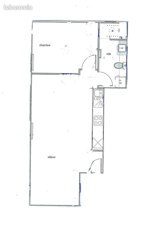 Parking 2 pièces 43 m² · à Saint-Nizier-le-Désert · 43 m² · 658 €/mois
