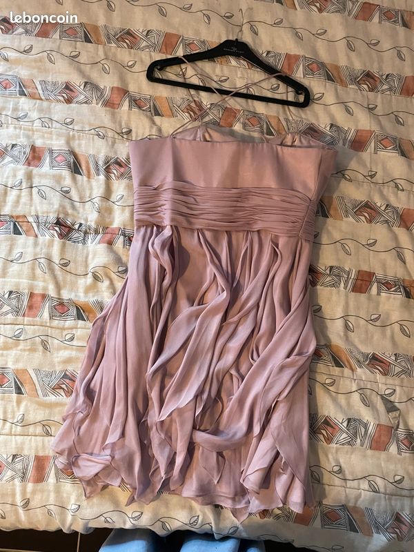 Robe de cérémonie violet pâle (image 2)