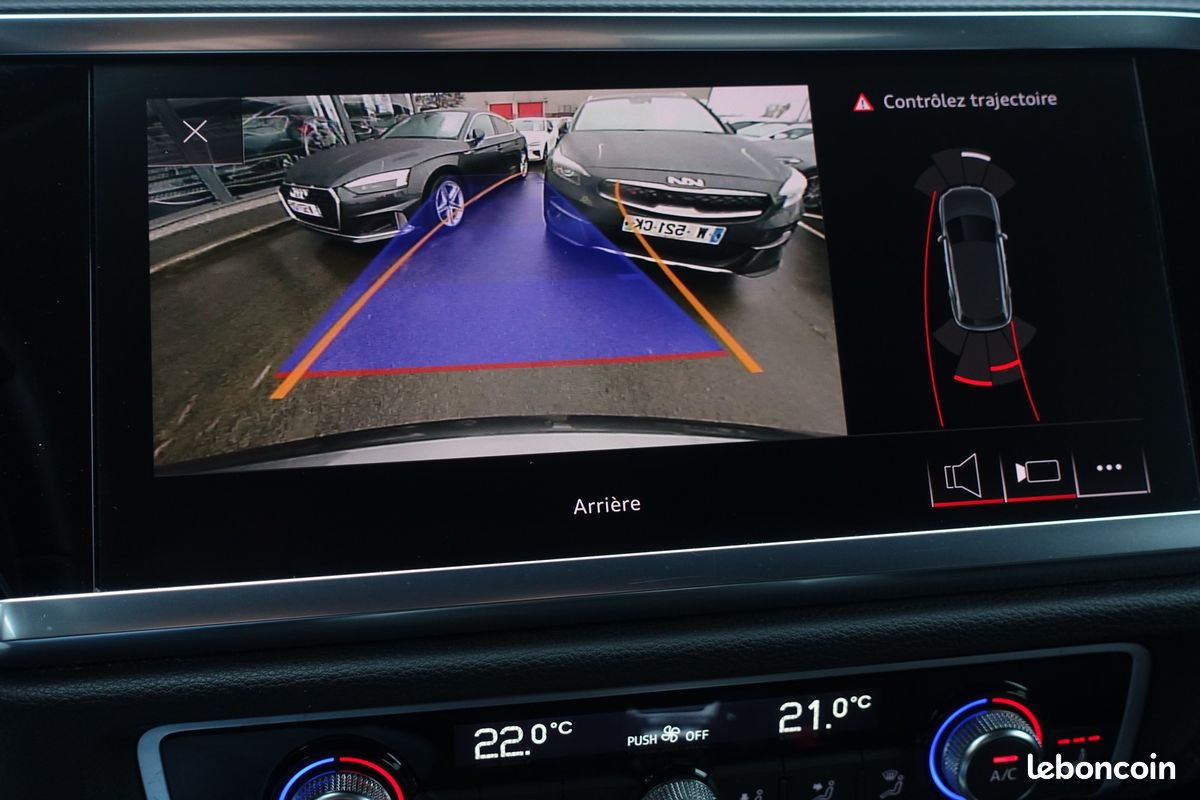 Q3 35 Tfsi 150cv S-Tronic S-Line Virtual cockpit/Toit ouvrant/Cuir chauffant/Gps Europe/Caméra/Hayon électrique/1°Main/Garantie 12 mois (image 12)