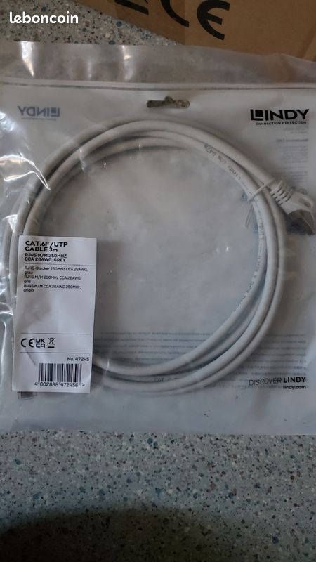 Câble de connexion cat.6F (image 1)