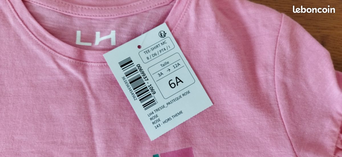 Sweet Summer T-shirt sans manches Rose P'tit bisou