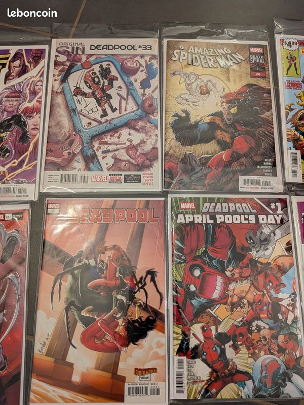 Lot de 10 comics Marvel (image 3)
