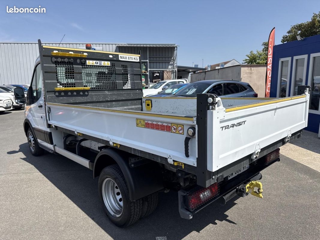 Ford Transit 2T CCb P350 L2 2.0 EcoBlue 165ch HD RJ Trend BENNE (image 7)