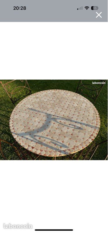 Magnifique table +chaises (image 5)