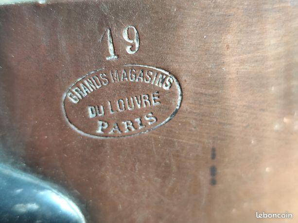 Ancienne Casserole en Cuivre Martelé Grands Magasins du Louvre PARIS 14cm | eBay