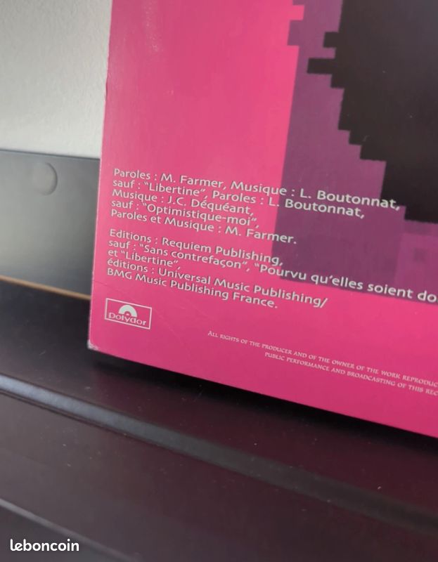 Mylène Farmer - Remixes (double vinyle limité numéroté) (image 6)