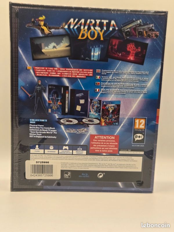 Jeu PS4 Narita Boy - Édition Collector Neuf Sous Blister Scellé