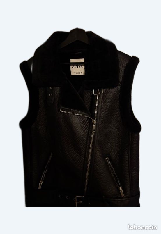 Zara Manteau Veste Sans Manche Zara Zara Manteau Gilet Zara Sans
