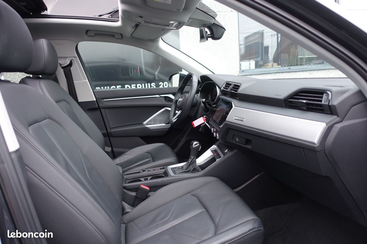Q3 35 Tfsi 150cv S-Tronic S-Line Virtual cockpit/Toit ouvrant/Cuir chauffant/Gps Europe/Caméra/Hayon électrique/1°Main/Garantie 12 mois (image 5)