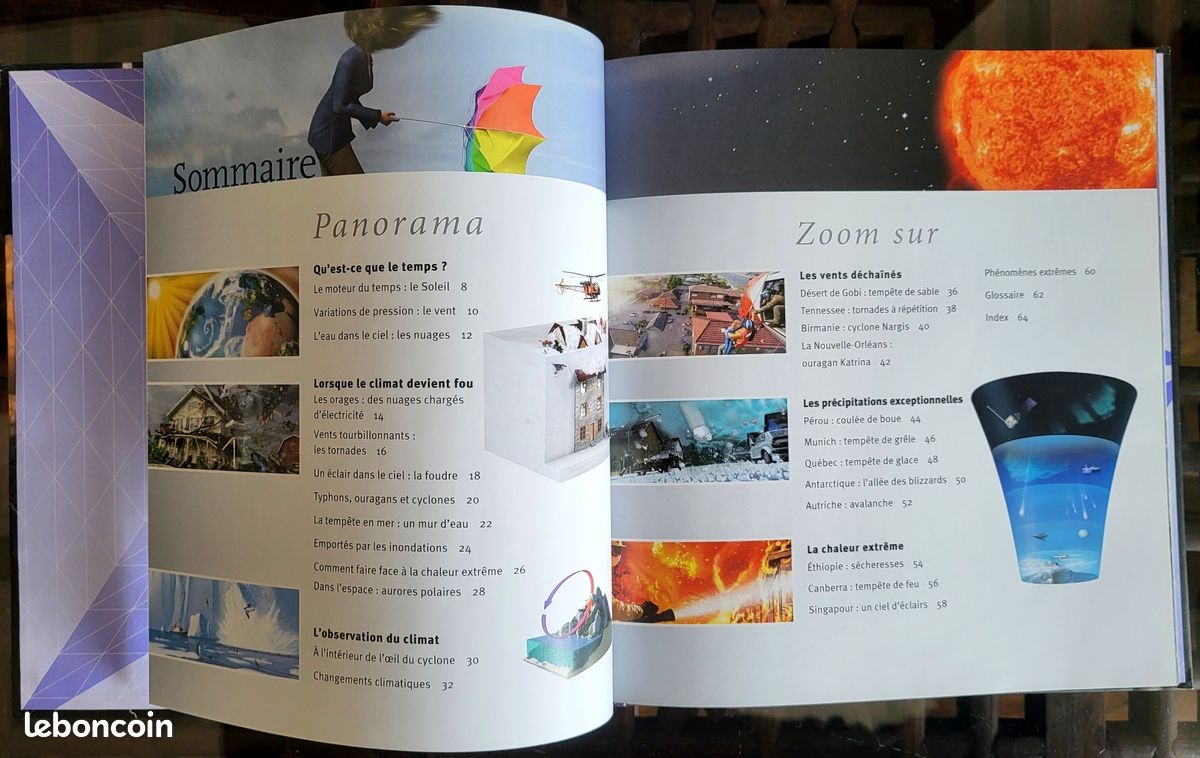 PREHISTOIRE + ATLAS + MYTHOLOGIE + NATURE lot de 4 livres éducatifs enfant / Ado (image 4)
