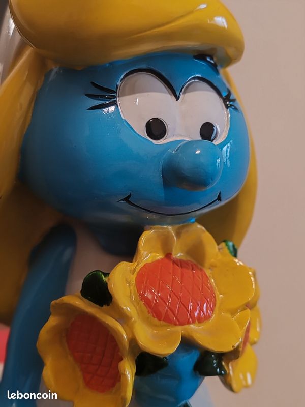 Figurine Schtroumpf Schleich - PROMO JUBILÉ 30 Ans - Rare (TBE, Sans Boîte)