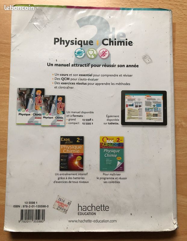 Physique - Chimie Programme de Seconde générale (image 2)