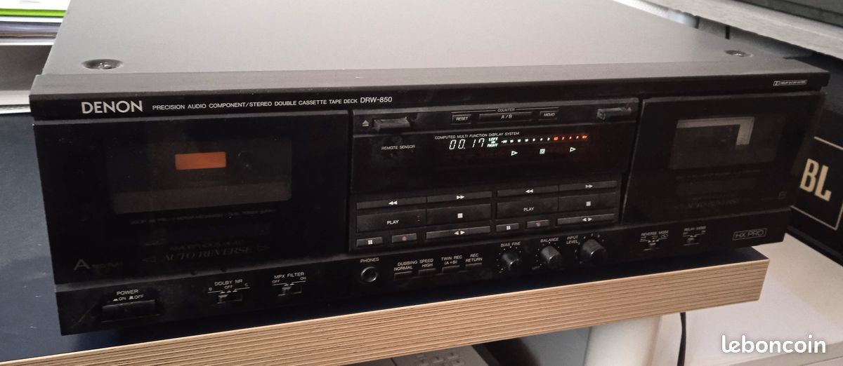Platine double cassettes Denon (image 4)