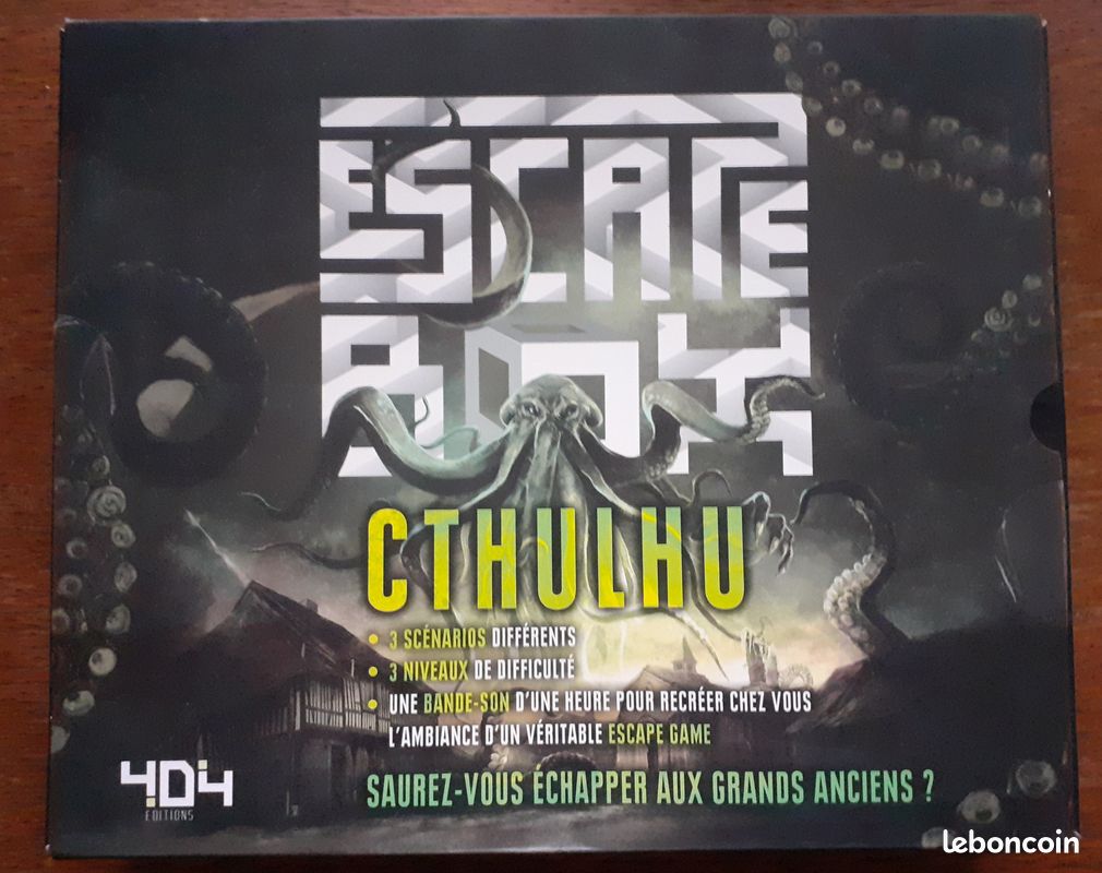 Lot ESCAPE GAME ESCAPE BOOK QUEST (image 1)