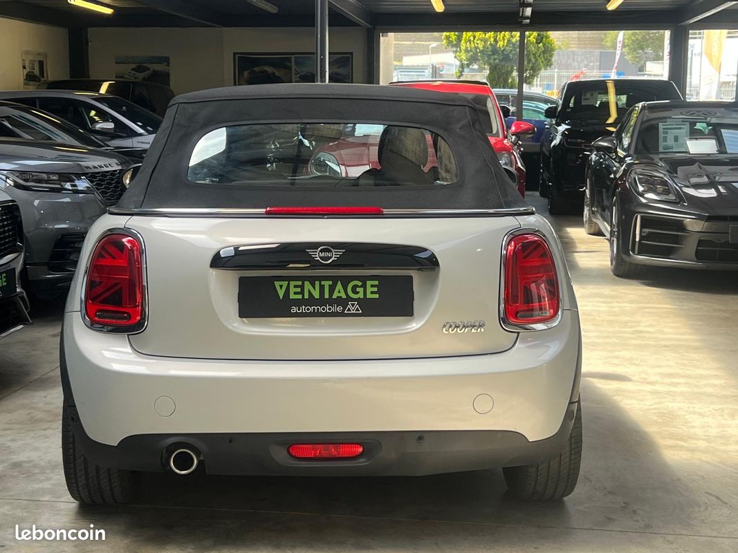 Mini cooper cabriolet 1.5l edition greenwich bva7 136 ch 1 ère main française tva récupérable (image 9)