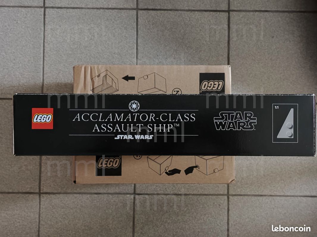 LEGO 75404 Le transport d’assaut de classe Acclamator de Star wars Clone war MIDI scale (image 4)