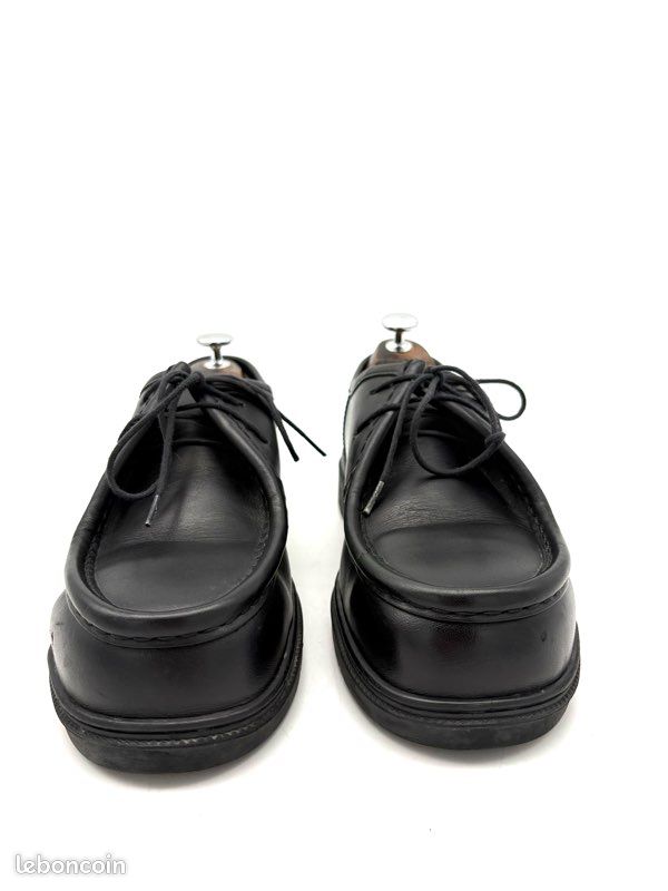 Derbies Bourget Parachoc Femme Cuir Noir 5UK – 38FR 🇫🇷 (image 3)