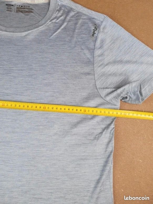 T-shirt de sport Reebok gris taille XL (image 5)