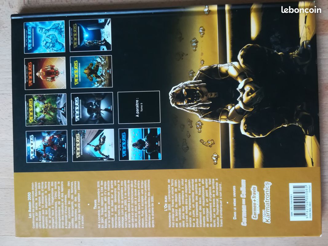 Travis - tome 8 - l'or bleu (image 3)