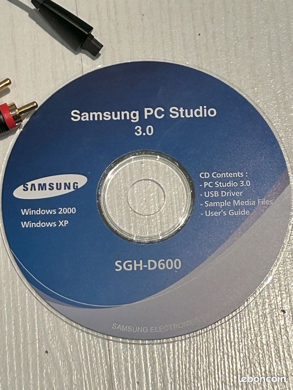 Câble audio-vidéo Samsung D600+CD (image 2)