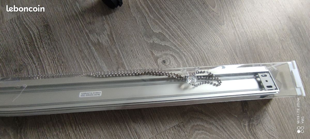 Store enrouleur jour nuit Inspire Leroy Merlin 90X250cm (image 2)