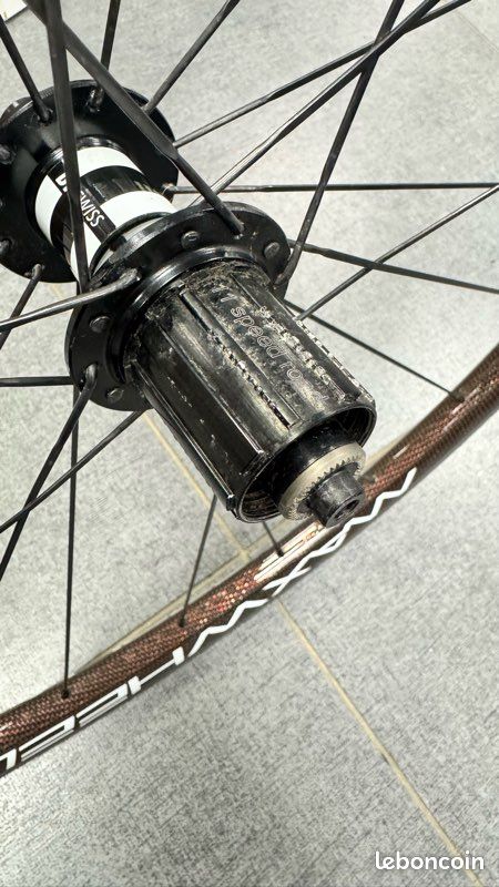 Paire De Roues Carbone 700C Pour Vélo Route - Freins Disque & Patins, 8-12 Vitesses