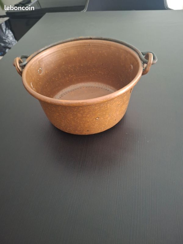 Chaudron en cuivre 20 cm (image 2)