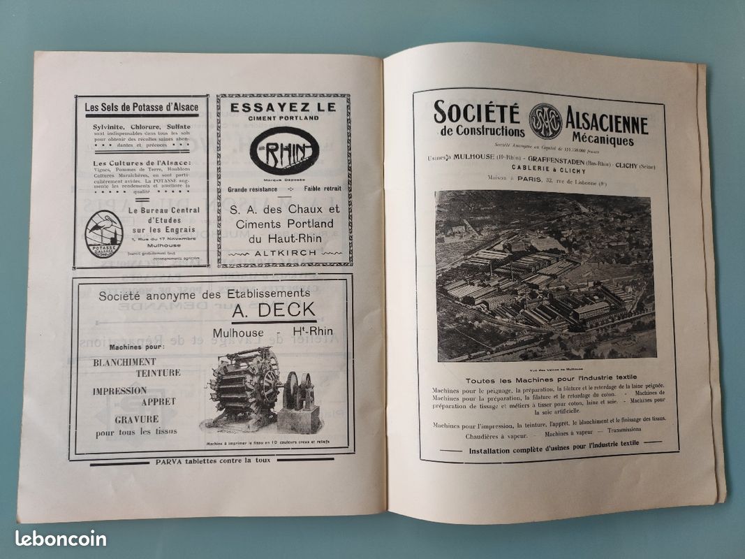 Revue ancienne, école de chimie, Mulhouse, 1931 (image 5)
