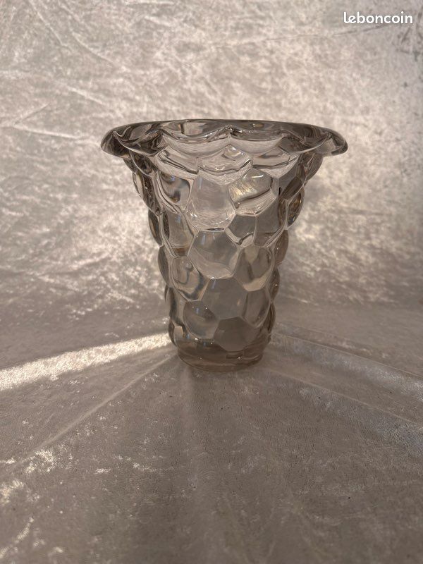 Vase art déco nid D’abeille (image 3)