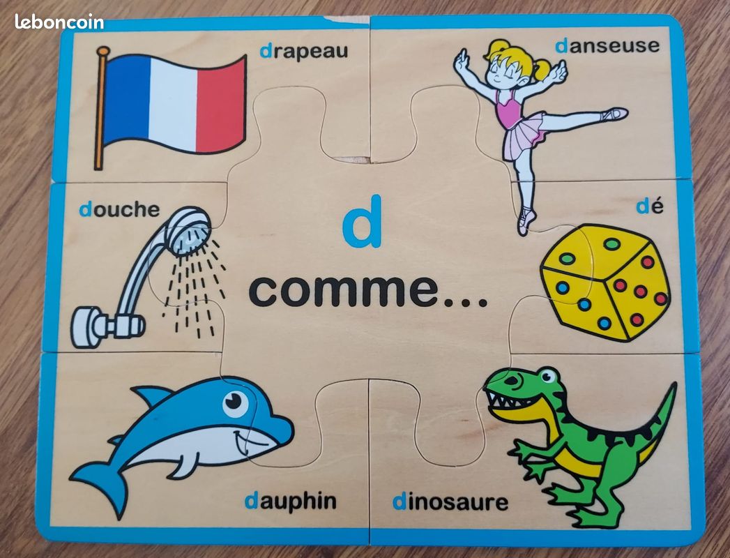 Jouets, jeux et puzzles en bois pour enfants (image 7)
