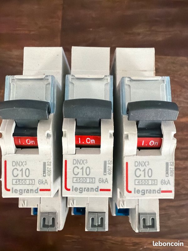 Disjoncteur Legrand RX3 C10 1P