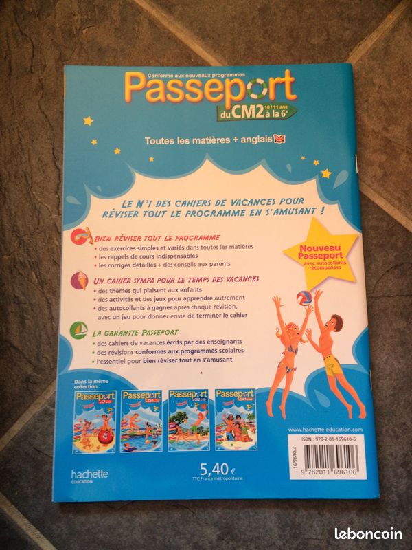 Passeport cm2/6e (image 2)
