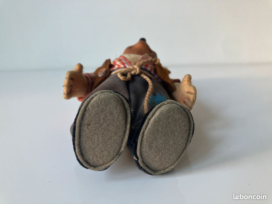 A set of three 'Micki' and 'Mecki' dolls, Steiff, Germany, 1950s/60s