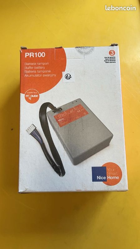 Batterie tampon pour motorisation portail (image 1)