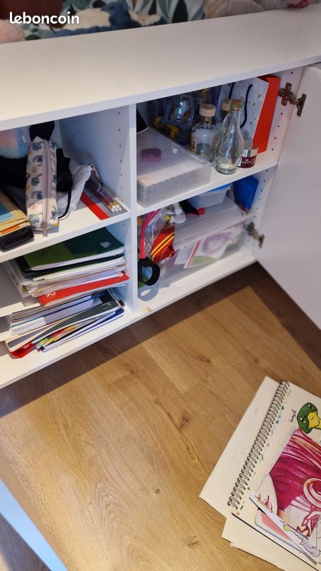 Meuble bas blanc très bon état (image 4)
