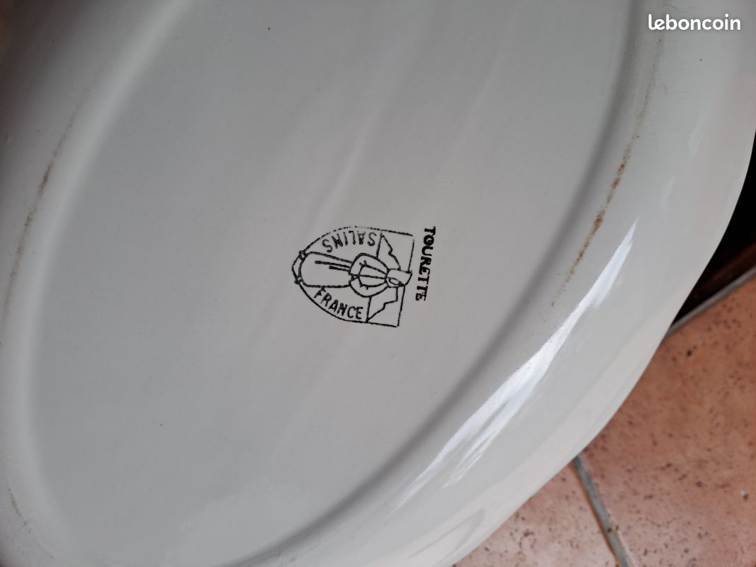 Très joli plat ovale grand format de Salins (image 4)
