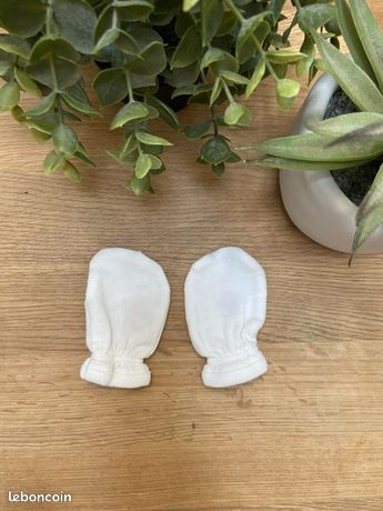 Moufles Bébé Petit Bateau – Laine Doublée Micropolaire Recyclée, Anti-Perte Avec Lien