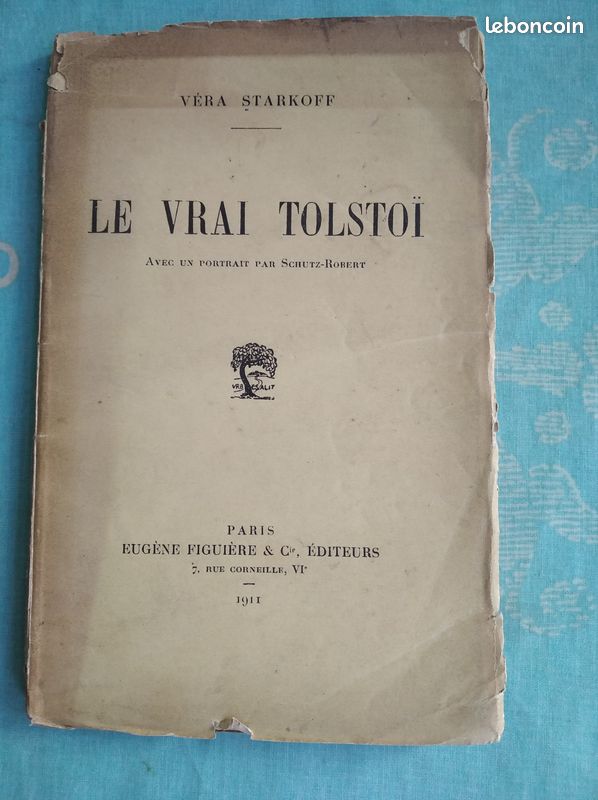 Véra STARKOFF . Le vrai Tolstoï (image 1)