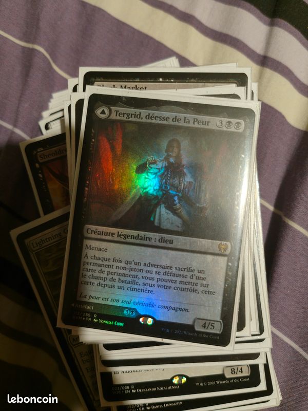 Deck commander mtg Tergrid, god of fright EDH trs bon tat Magic the Gathering - Jeux & Jouets Deck commander mtg Tergrid, god of fright EDH trs bon tat Magic the Gathering - Jeux & Jouets