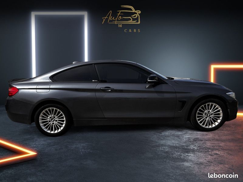 Bmw SERIE 4 COUPE (F32) 420IA 184CH LUXURY - RADAR DE RECUL - ENTRETION COMPLET (image 6)