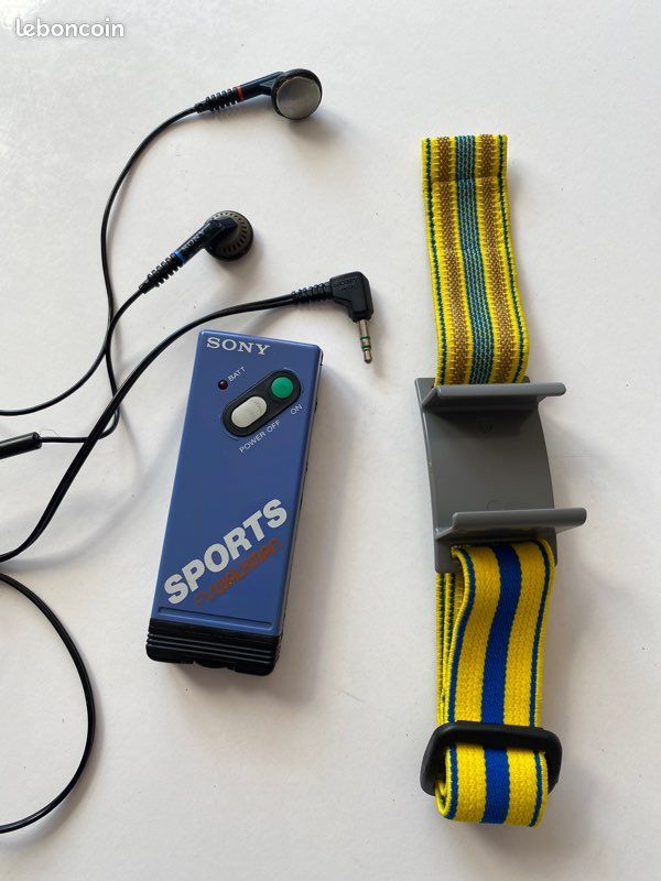 Sony Walkman SRF-6 Sports - Radio Portable FM Stéréo - Vintage - Fonctionne