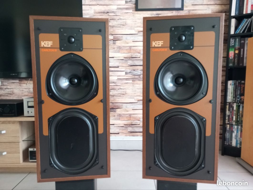 Enceintes hifi vintage 🇬🇧 KEF Carlton III (image 1)
