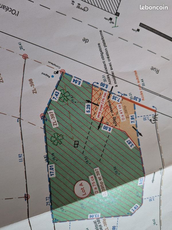 Terrain à vendre · à Locoal-Mendon · 89 000 €