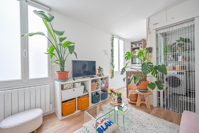 Appartement 1 pièce(s) 20 m²à vendre Paris-20e-arrondissement