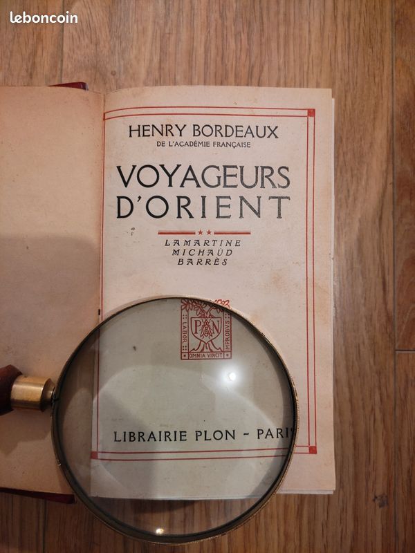 Livre ancien - voyageurs d'orient - henry bordeaux - 1926 (image 6)