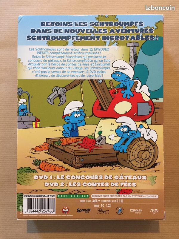 Jeu PC cd-rom Les Schtroumpfs - 2ème édition - Infogrames