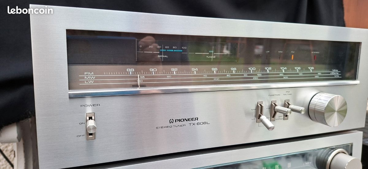 Sintonizador antiguo Pioneer TX-608L 1980 | Antigüedades de electrónica | Antigüedad