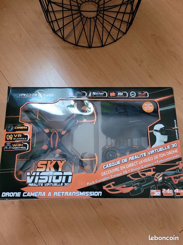 đ Casque de rĂ©alitĂ© virtuelle 3D et drone Sky vision (image 2)